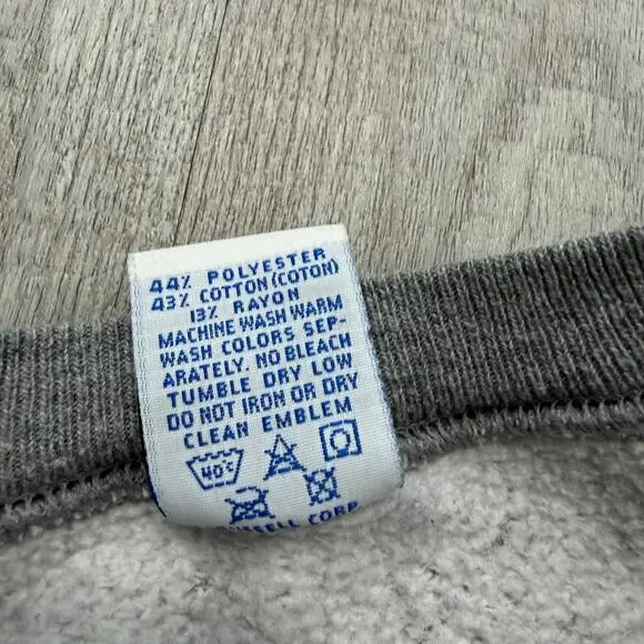 Vintage Russell Athletic Beddow Hall Terrace Sweatshirt Large Calvin & Hobbes